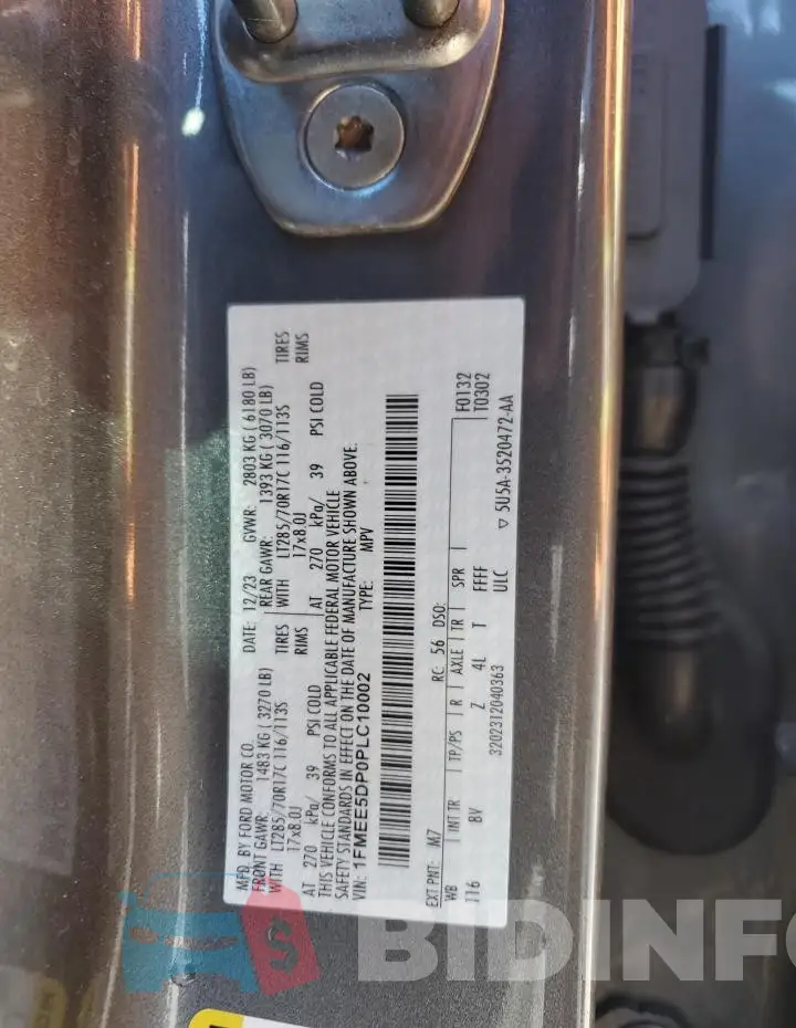 1FMEE5DP0PLC10002 Photo# 13