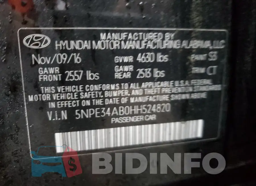 5NPE34AB0HH524820 Photo# 12