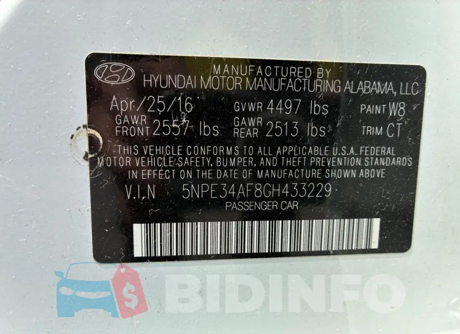 5NPE34AF8GH433229 Photo# 10