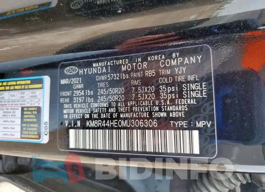 KM8R44HE0MU306306 Photo# 12