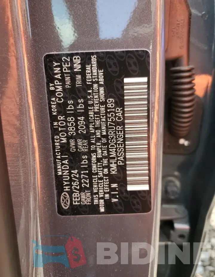 KMHLM4DG3RU755189 Photo# 13