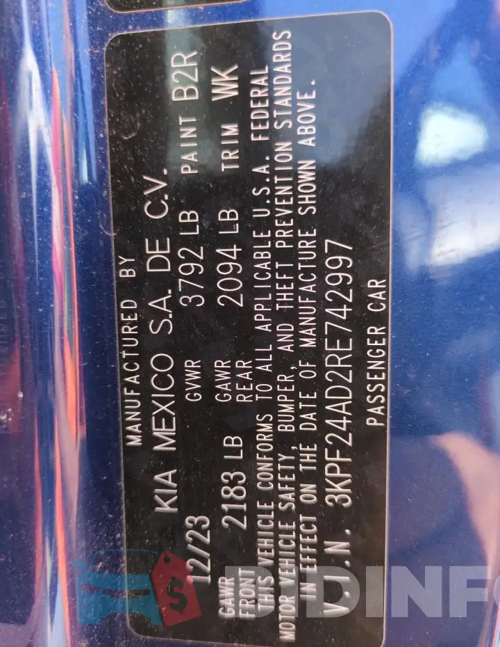 3KPF24AD2RE742997 Photo# 13