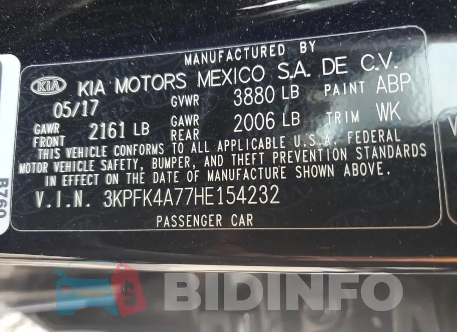 3KPFK4A77HE154232 Photo# 12