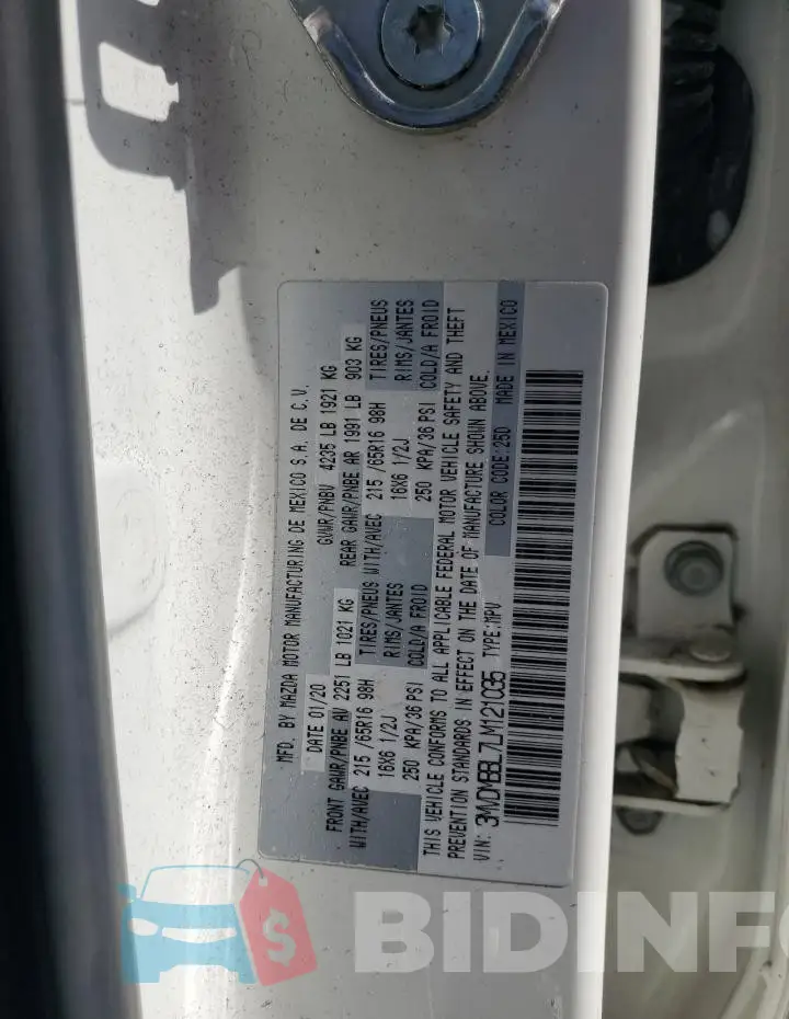 3MVDMBBL7LM121035 Photo# 12
