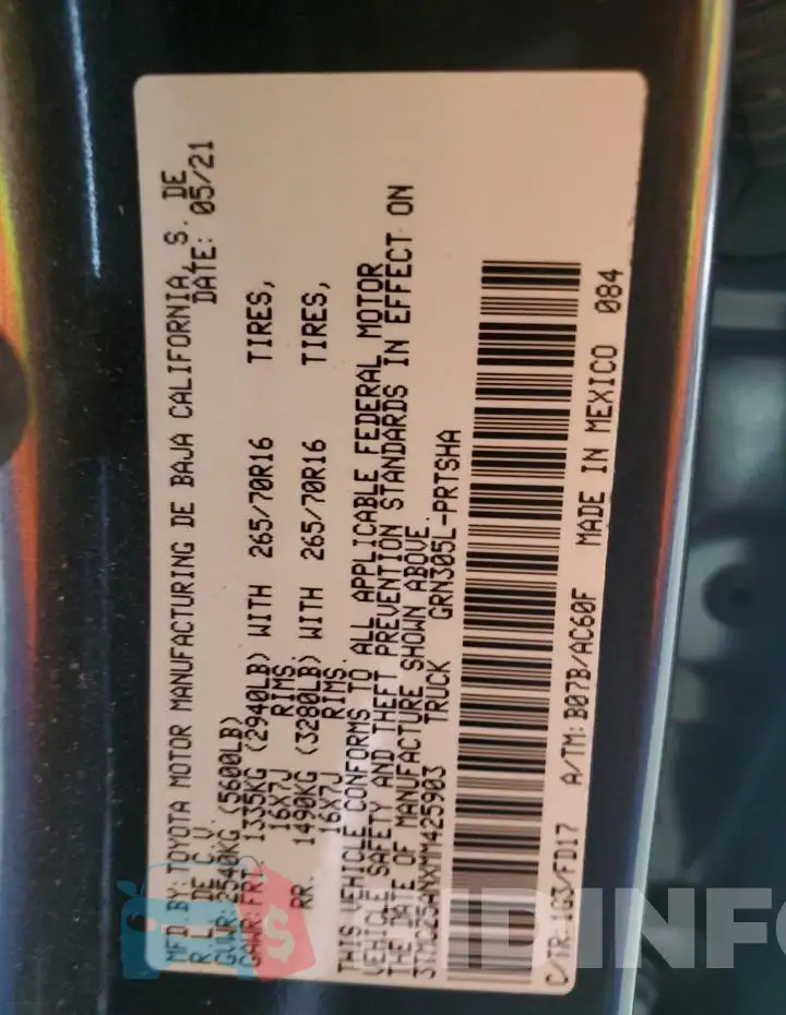 3TMCZ5ANXMM425903 Photo# 12