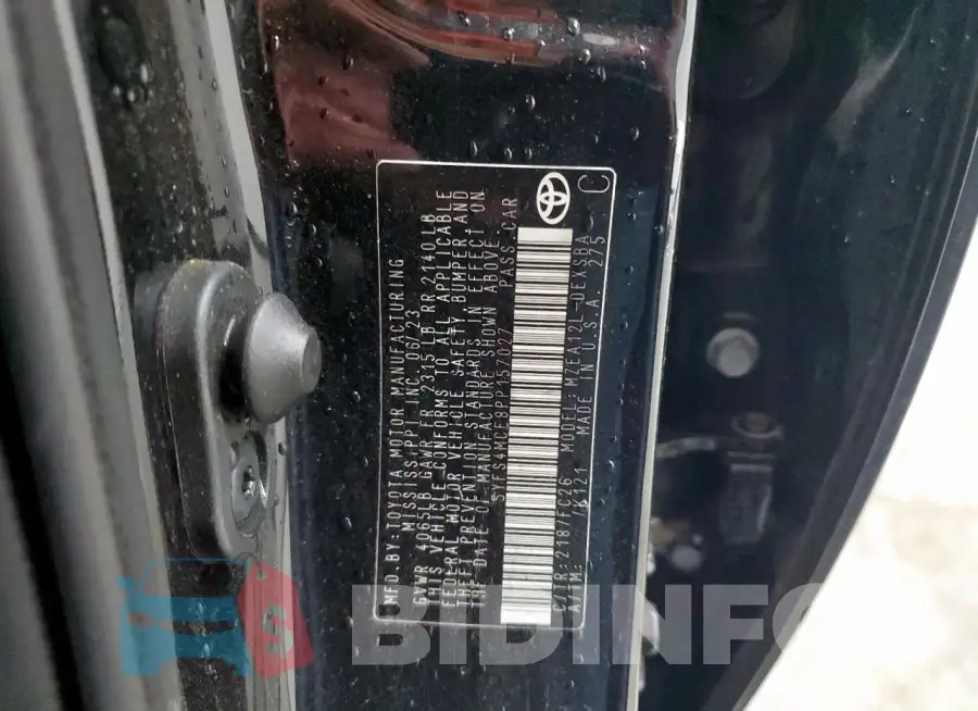 5YFS4MCE8PP157027 Photo# 13