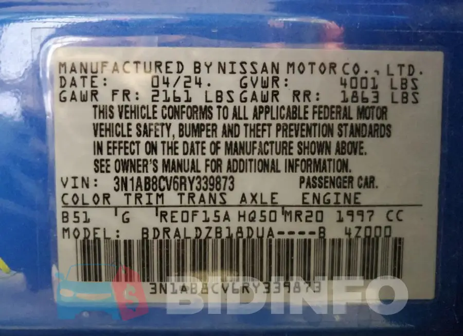 3N1AB8CV6RY339873 Photo# 12
