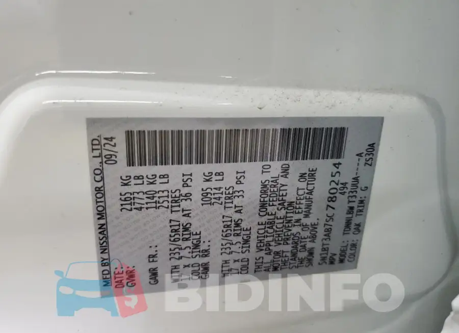 5N1BT3AB7SC780254 Photo# 13