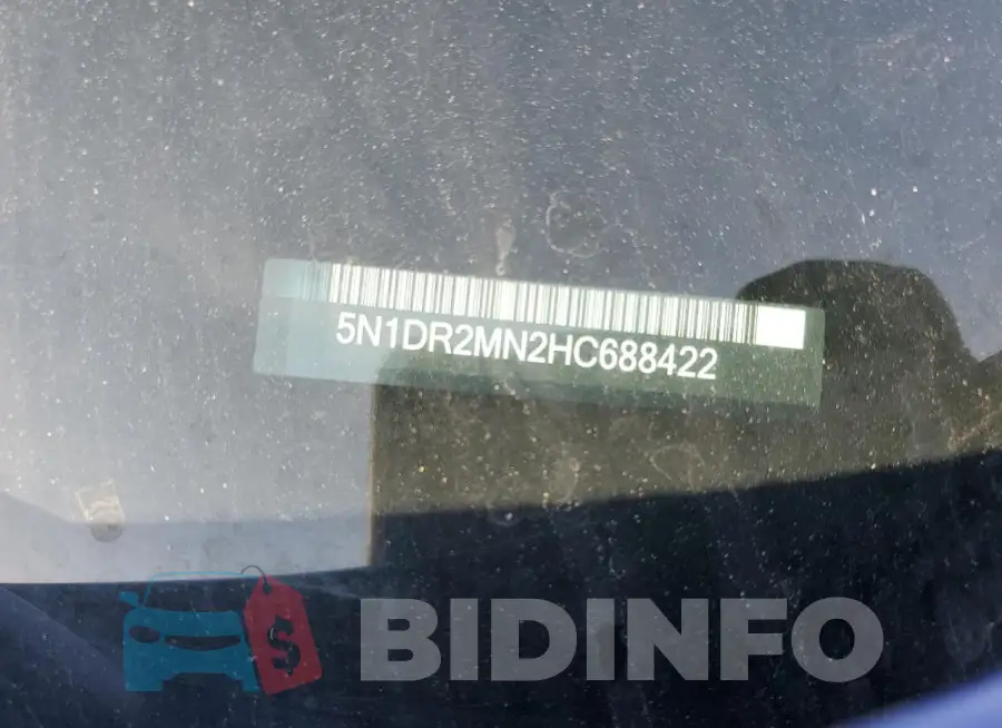 5N1DR2MN2HC688422 Photo# 13