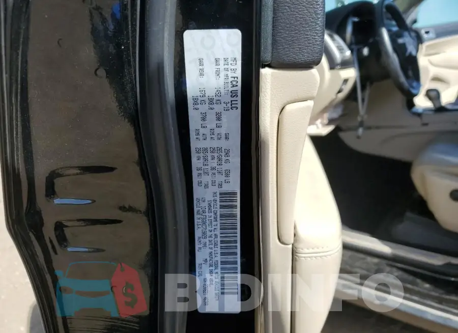 1C4RJFBG8KC719029 Photo# 13