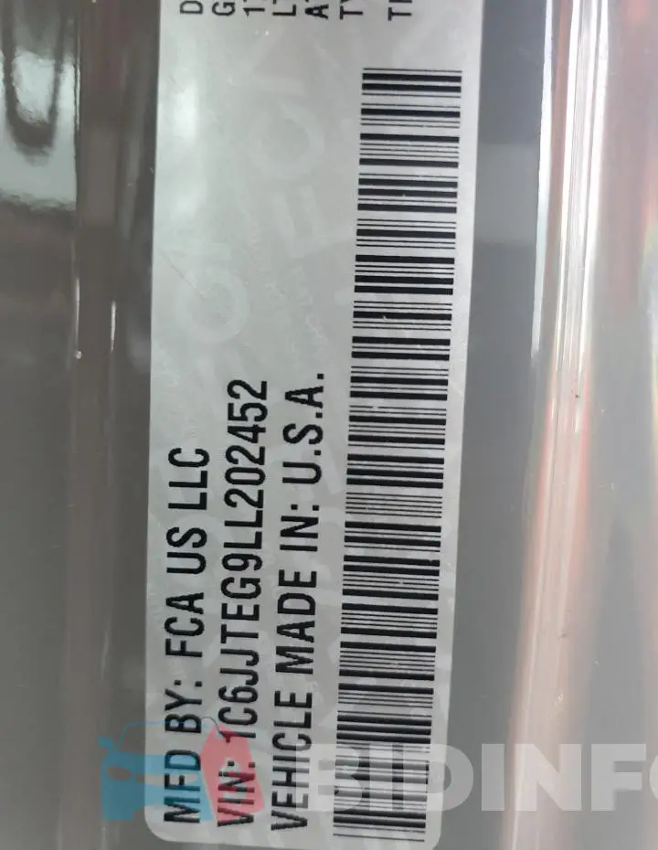 1C6JJTEG9LL202452 Photo# 13