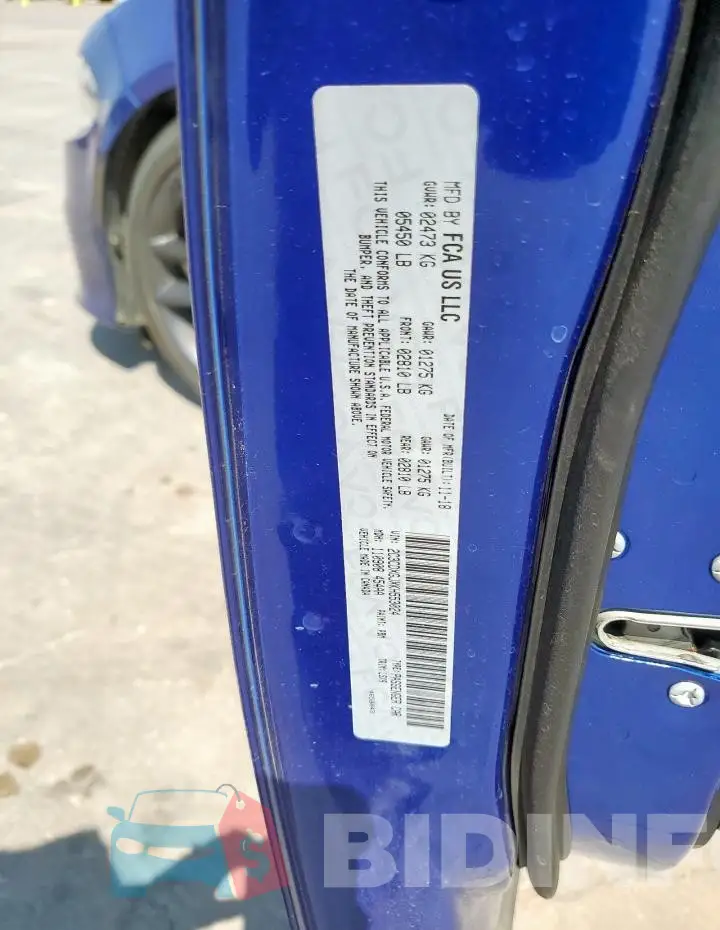 2C3CDXGJXKH553024 Photo# 12