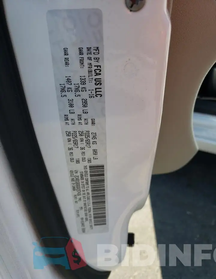 2C4RDGBG6GR257436 Photo# 13