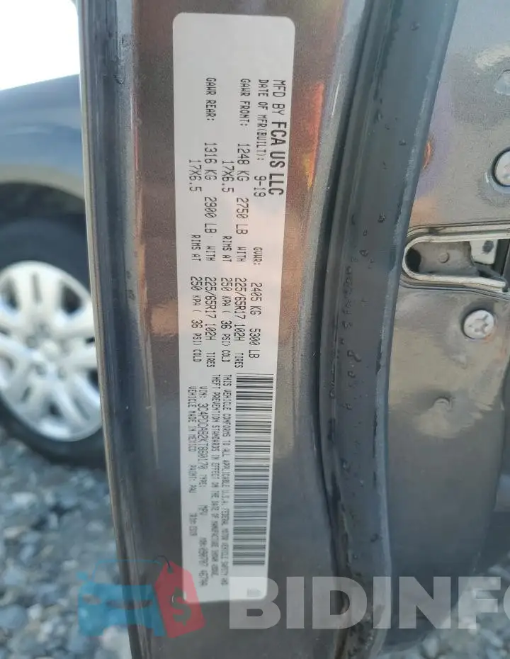 3C4PDCAB2KT860170 Photo# 13
