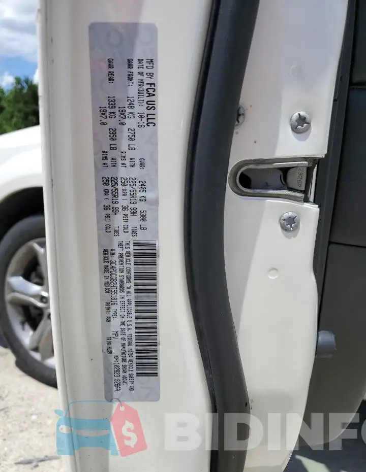 3C4PDCGB2HT551816 Photo# 13