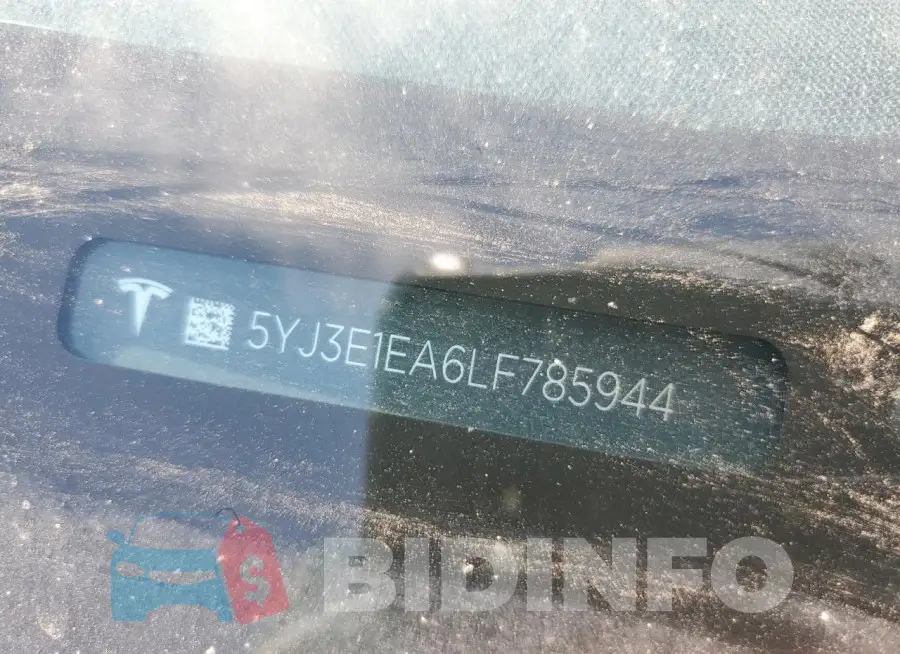 5YJ3E1EA6LF785944 Photo# 12