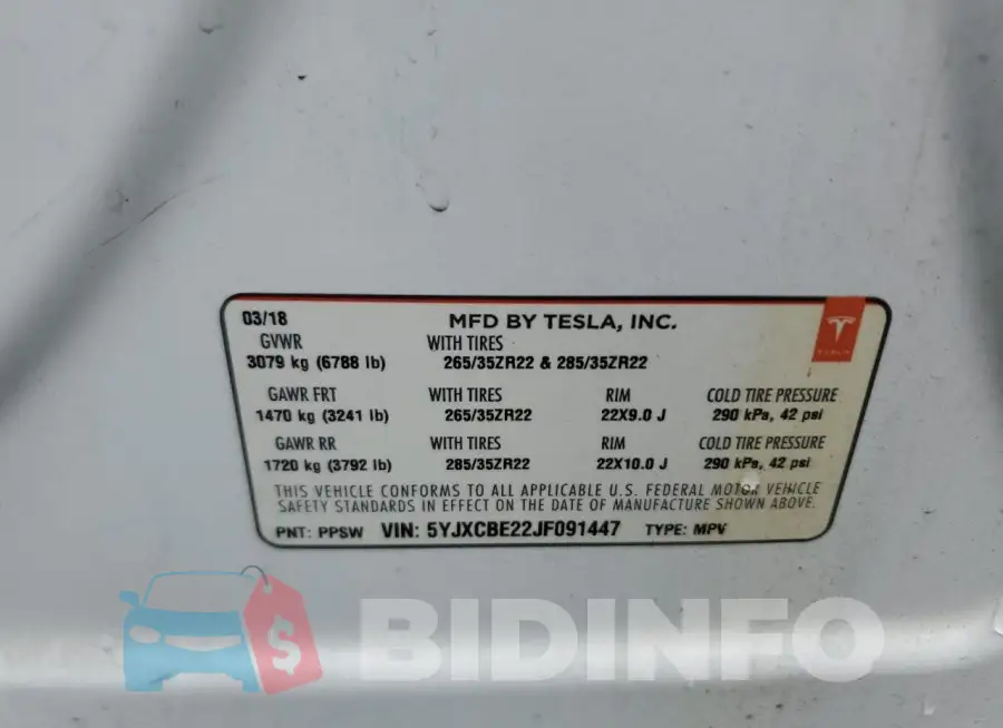 5YJXCBE22JF091447 Photo# 13