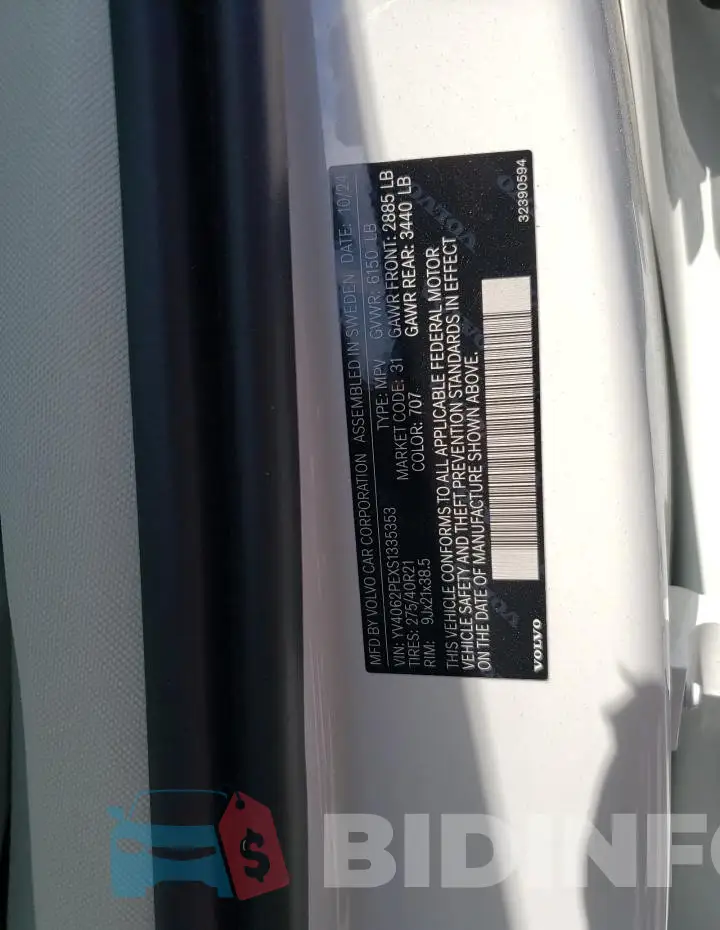 YV4062PEXS1335353 Photo# 13
