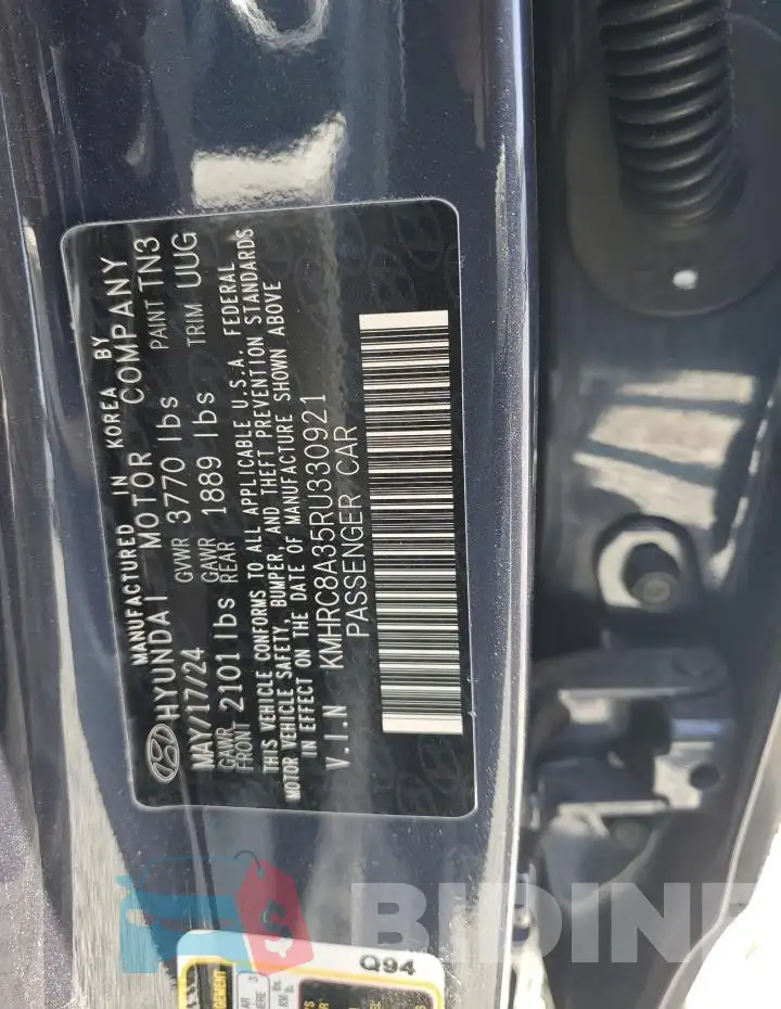 KMHRC8A35RU330921 Photo# 13