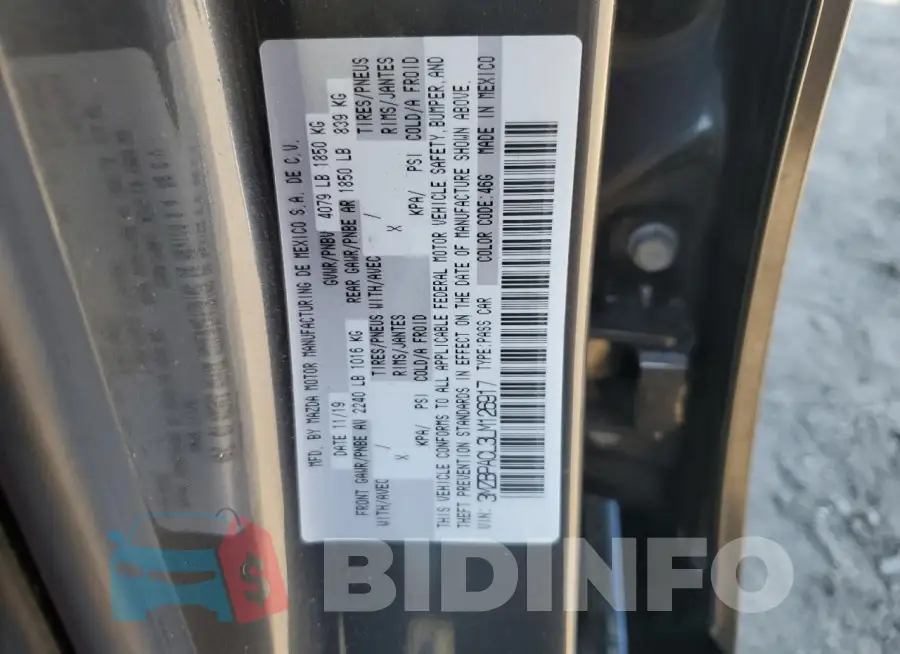 3MZBPACL3LM126917 Photo# 12