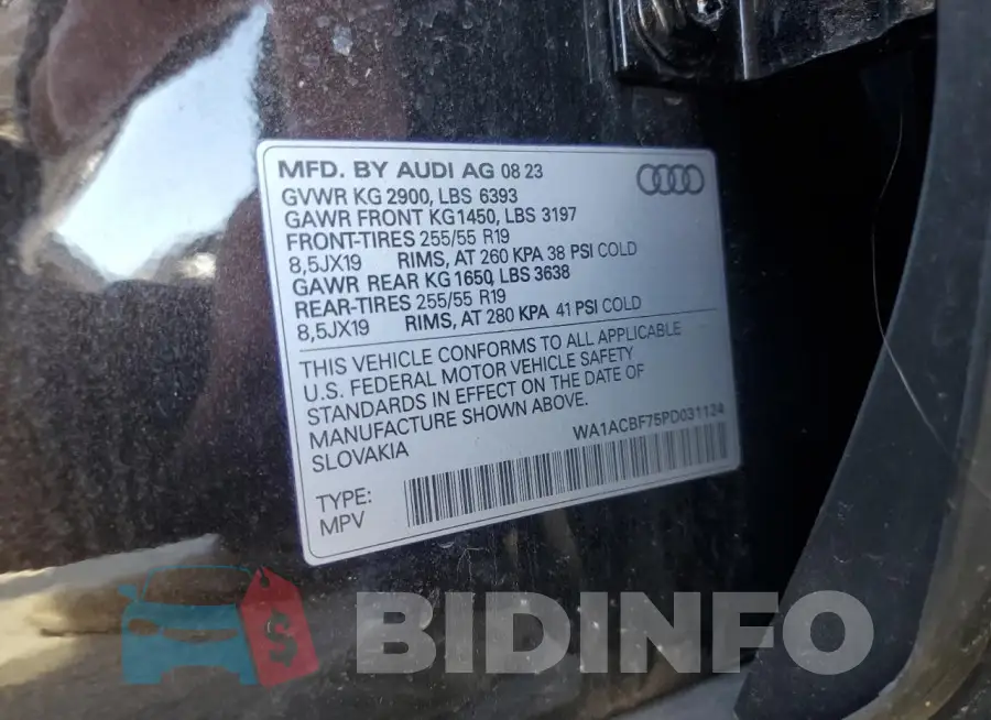 WA1ACBF75PD031124 Photo# 13