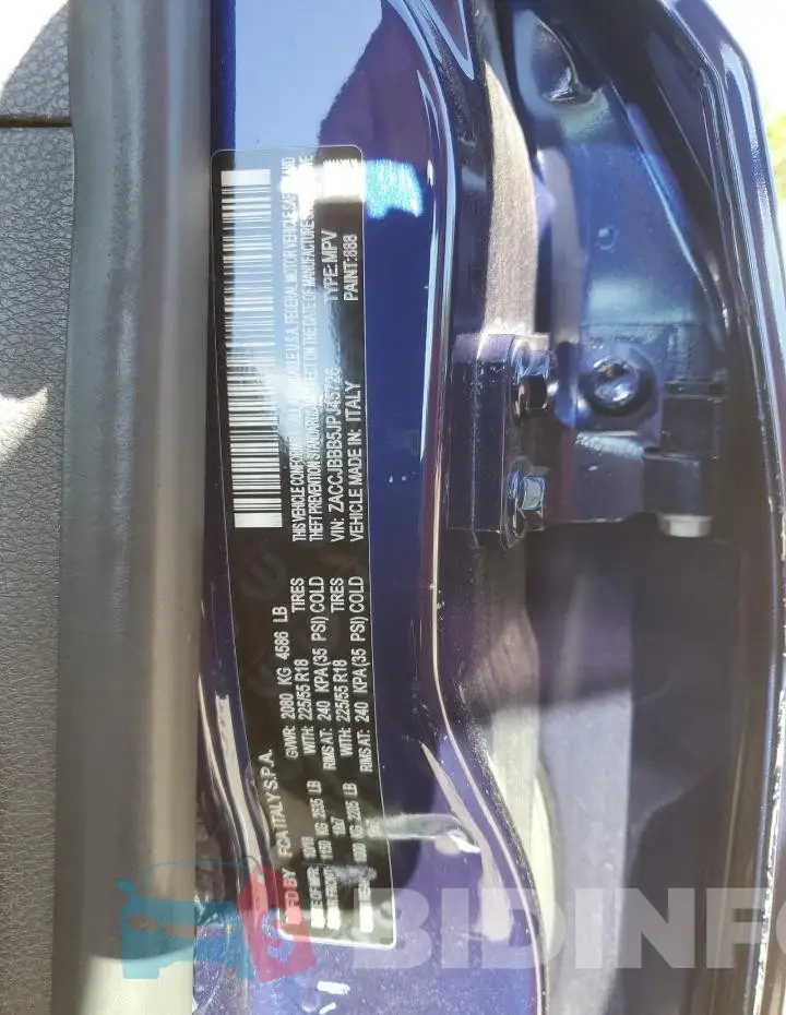 ZACCJBBB5JPJ45726 Photo# 13