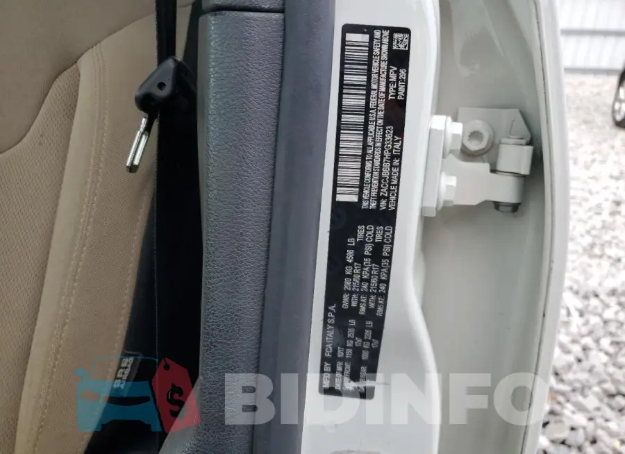 ZACCJBBB7HPG33623 Photo# 13