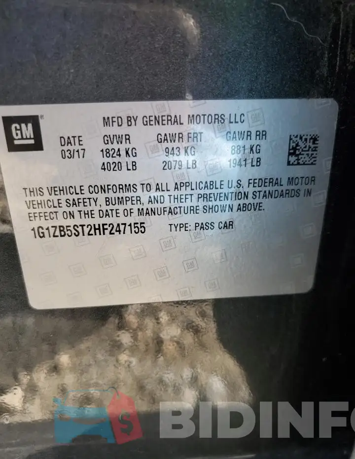 1G1ZB5ST2HF247155 Photo# 12