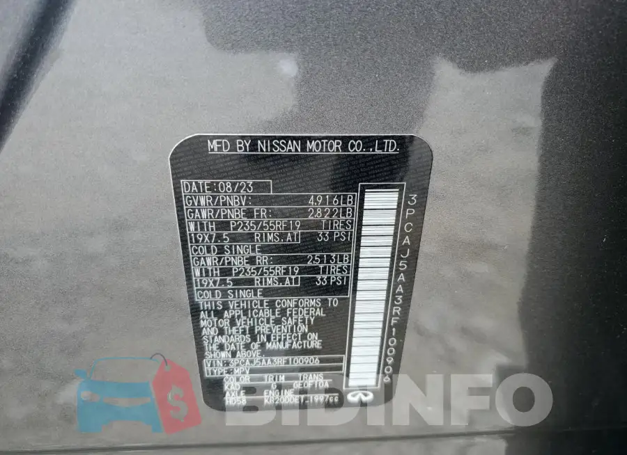 3PCAJ5AA3RF100906 Photo# 13