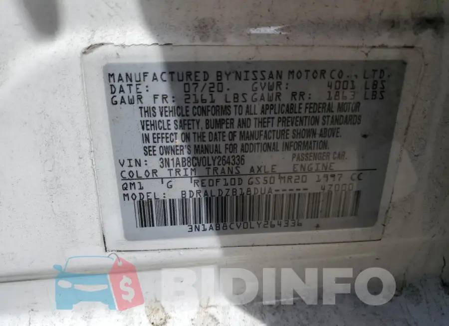 3N1AB8CV0LY264336 Photo# 13