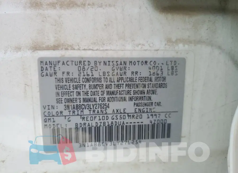 3N1AB8CV3LY276254 Photo# 12