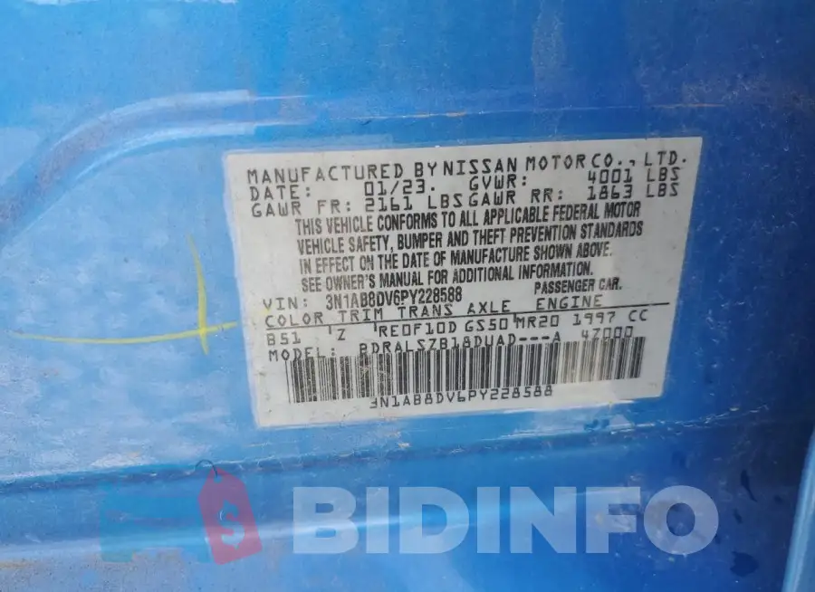 3N1AB8DV6PY228588 Photo# 12
