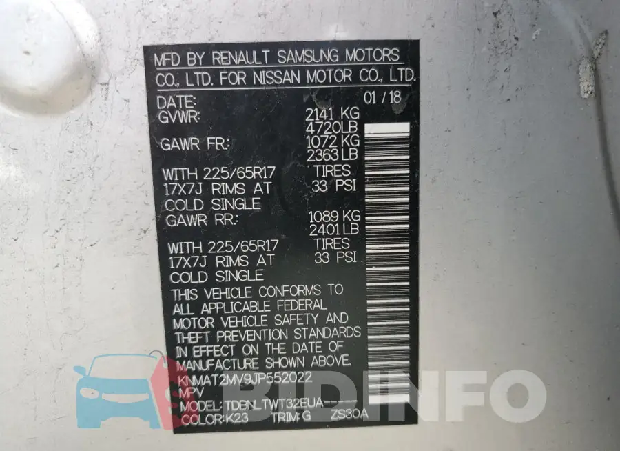 KNMAT2MV9JP552022 Photo# 14