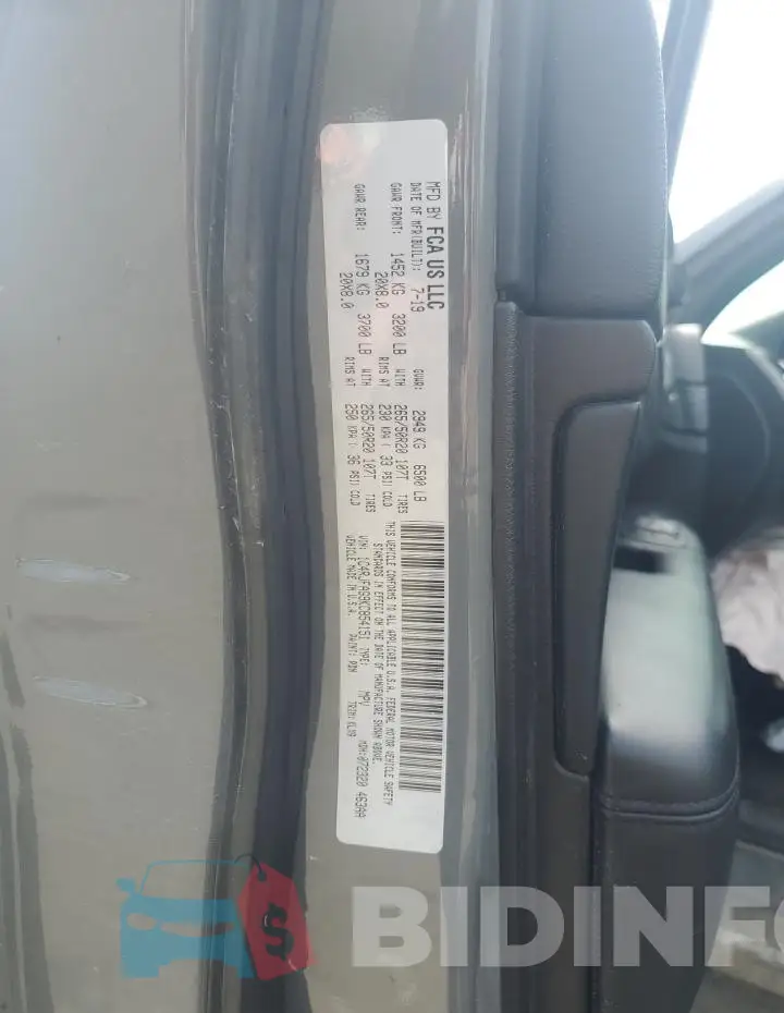 1C4RJFAG9KC854151 Photo# 13