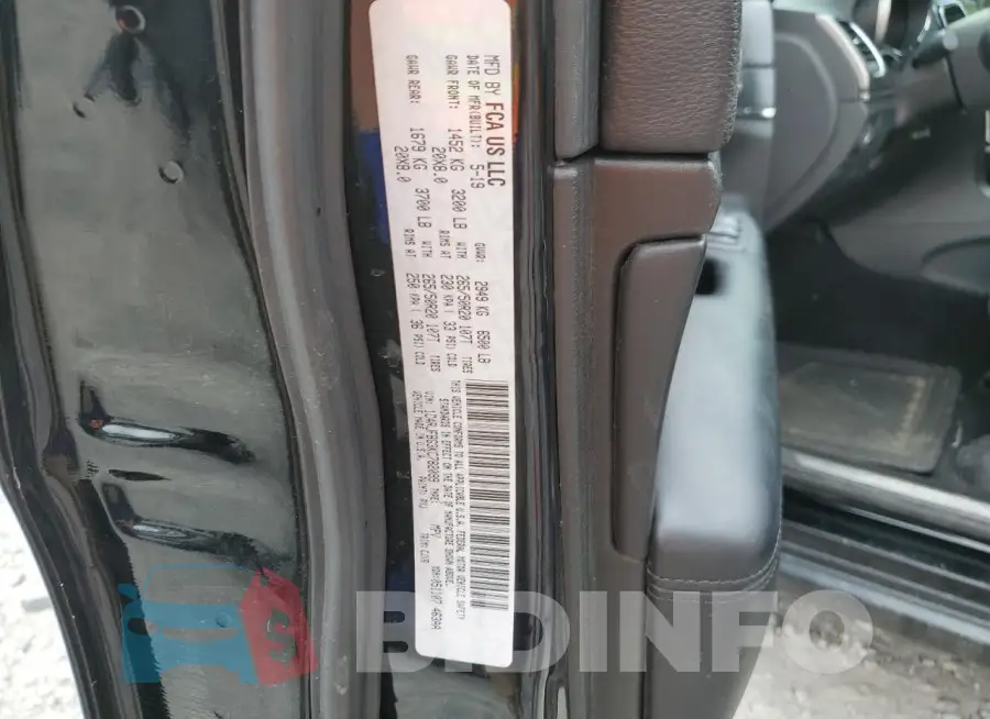 1C4RJFBG3KC782099 Photo# 13