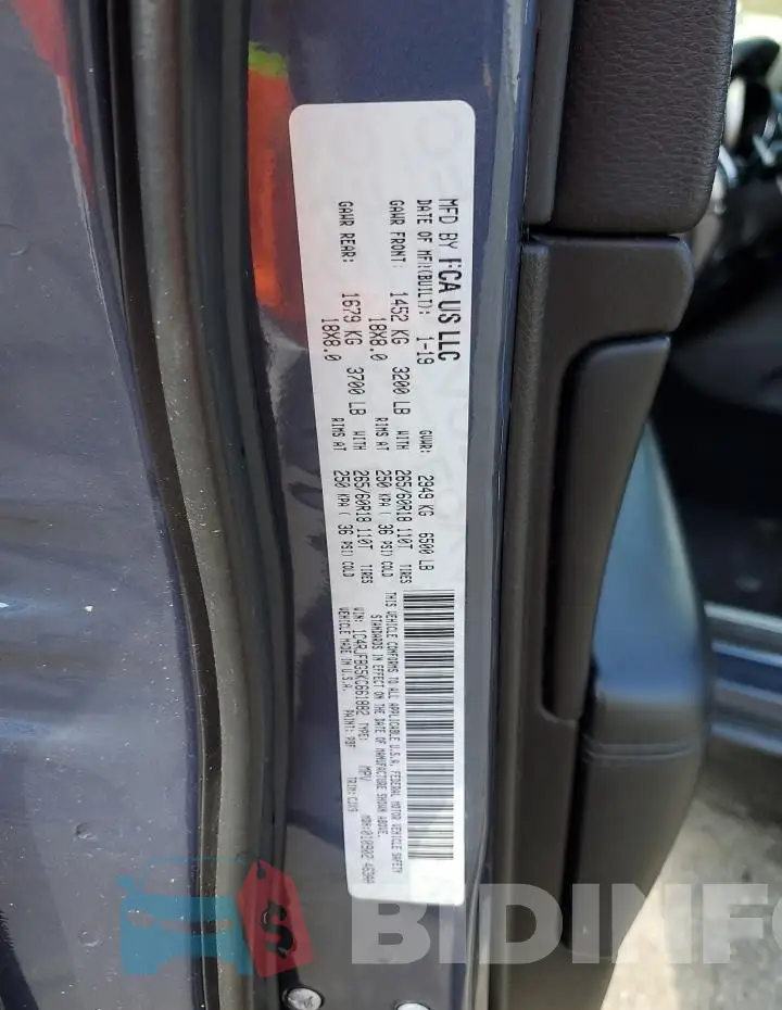 1C4RJFBG5KC661882 Photo# 14