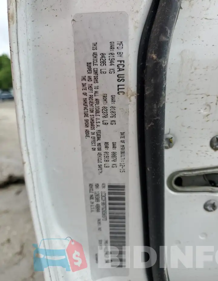 1C3CDFBB7GD650373 Photo# 12