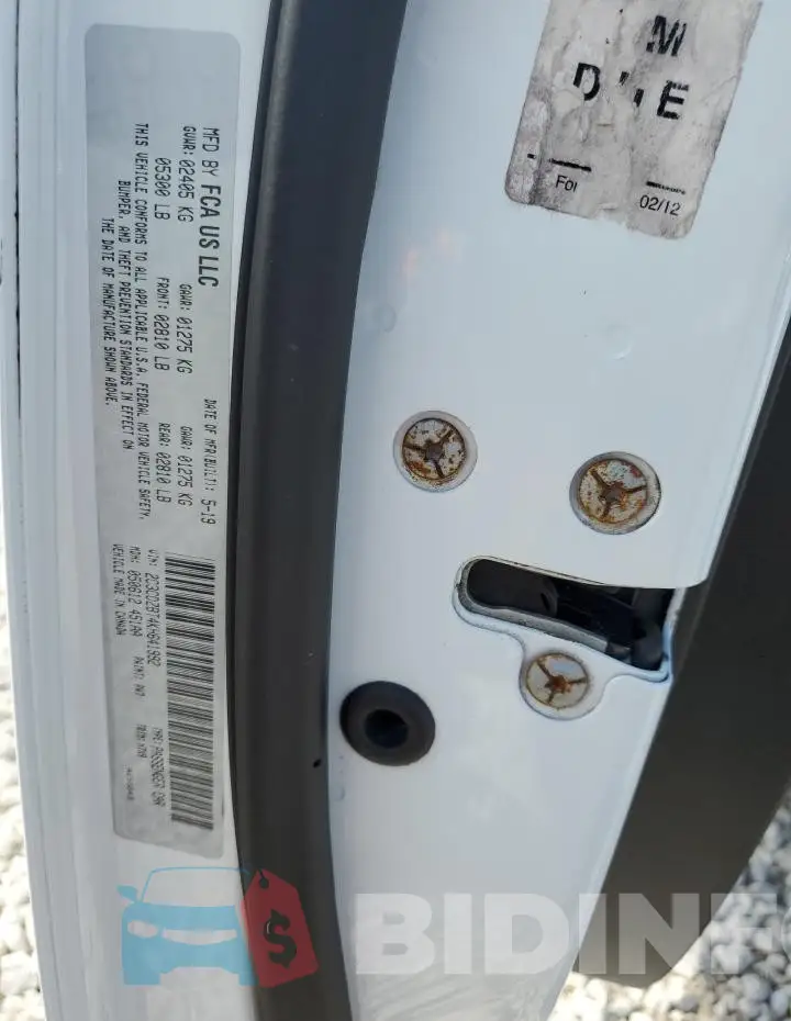 2C3CDZBT4KH641992 Photo# 12