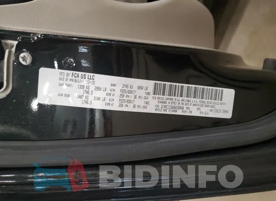 2C4RC1CG6GR232048 Photo# 13
