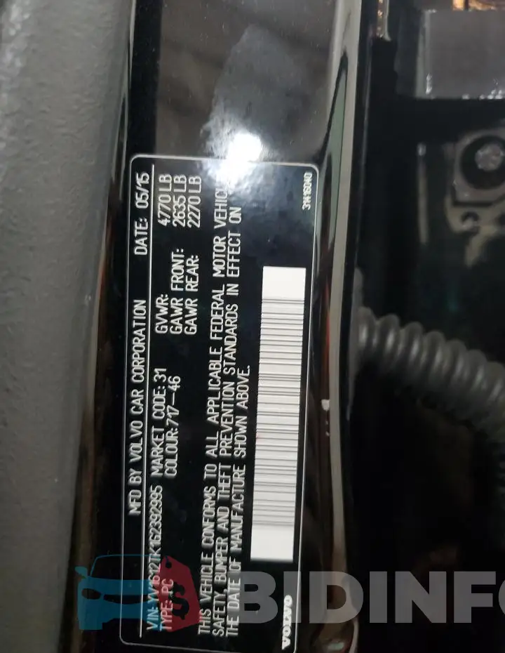 YV1612TK1G2392995 Photo# 12