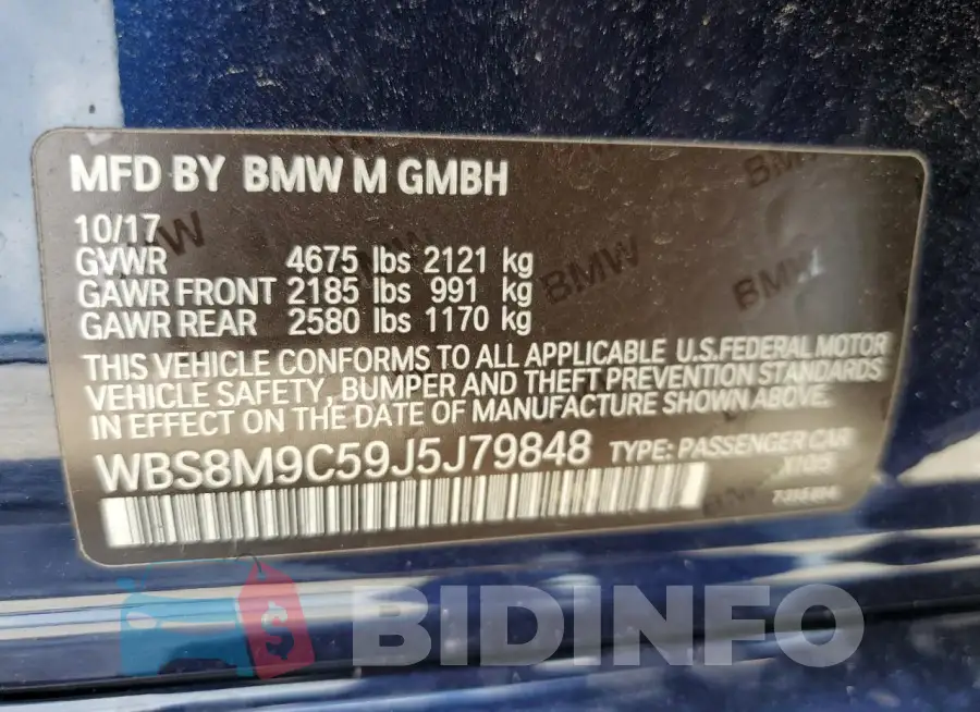 WBS8M9C59J5J79848 Photo# 12