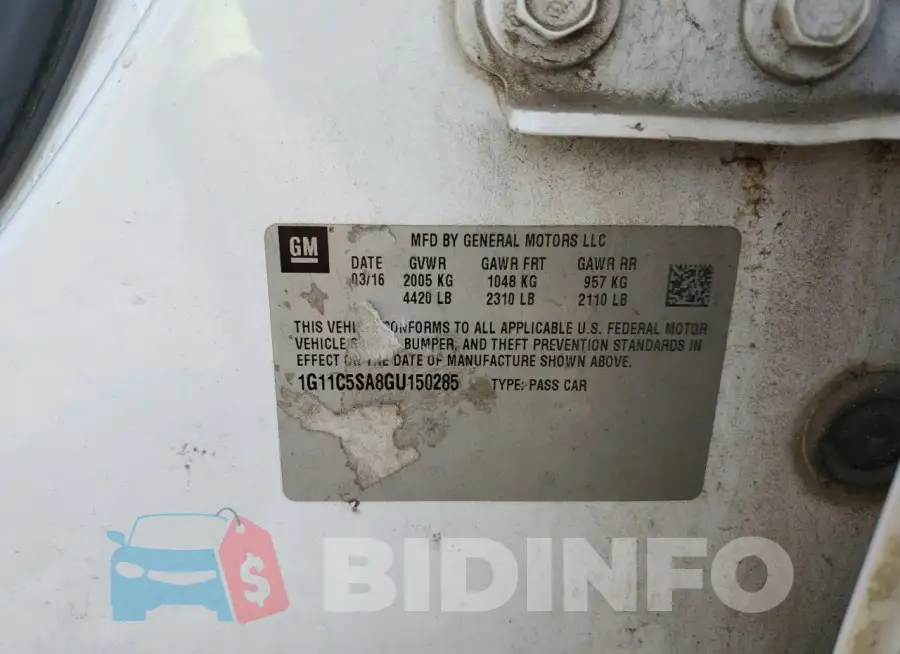 1G11C5SA8GU150285 Photo# 12