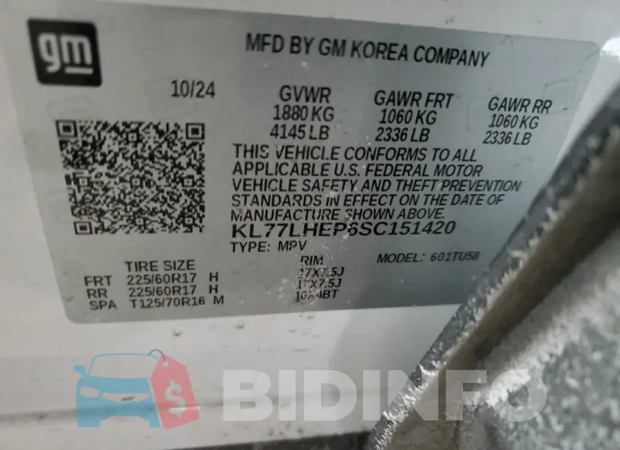 KL77LHEP6SC151420 Photo# 12