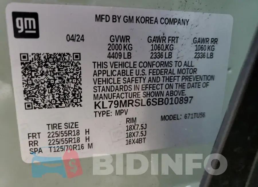 KL79MRSL6SB010897 Photo# 13