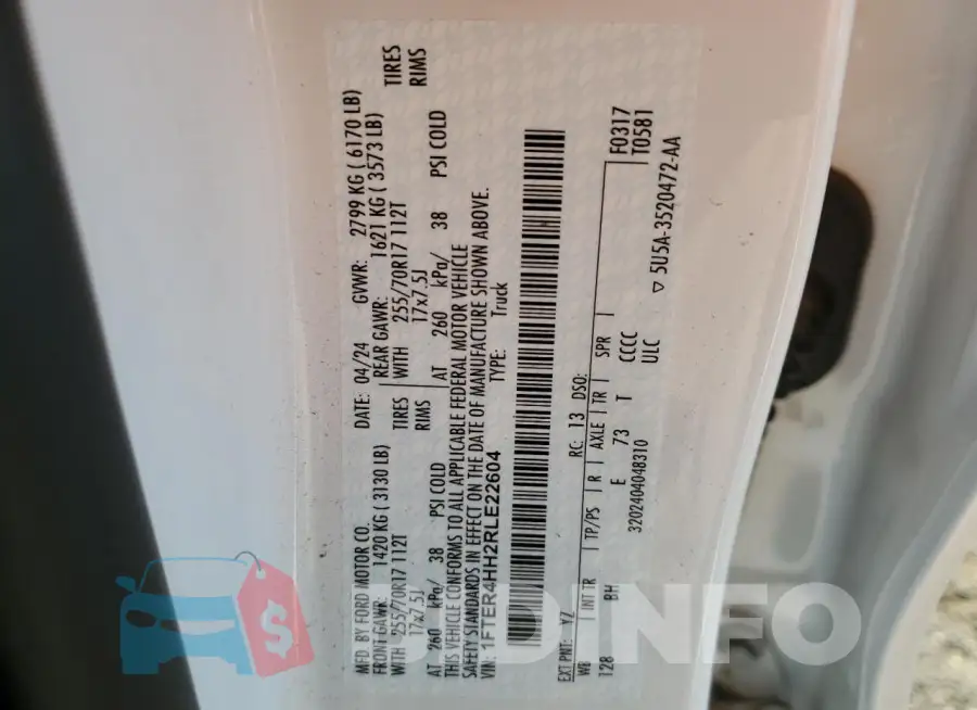 1FTER4HH2RLE22604 Photo# 12