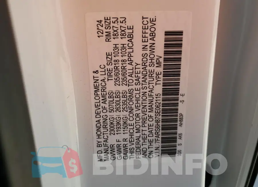 7FARS6H87SE062115 Photo# 13
