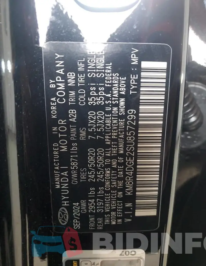 KM8R4DGE2SU857299 Photo# 13