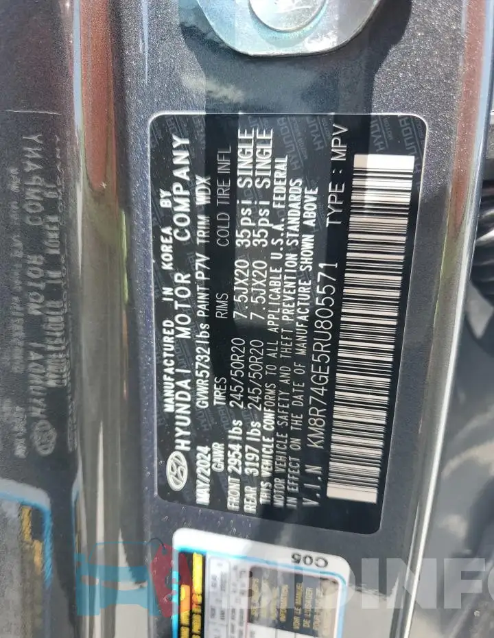 KM8R74GE5RU805571 Photo# 14