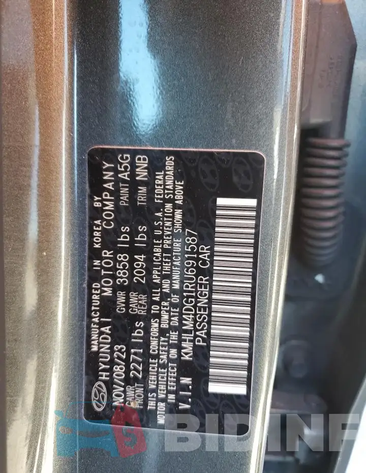 KMHLM4DG1RU691587 Photo# 12