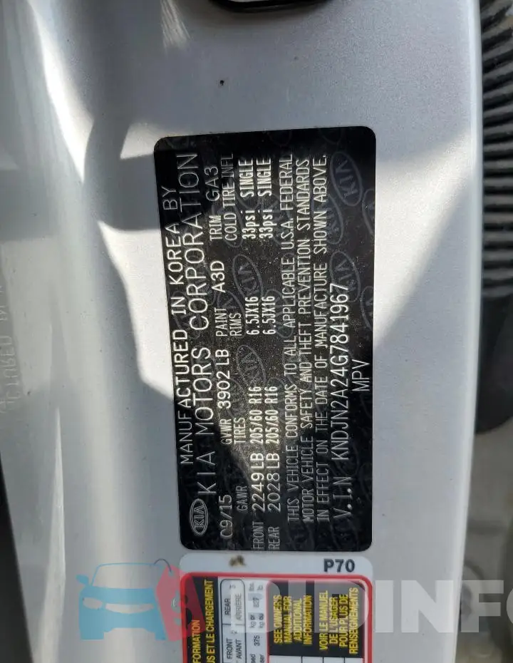 KNDJN2A24G7841967 Photo# 13